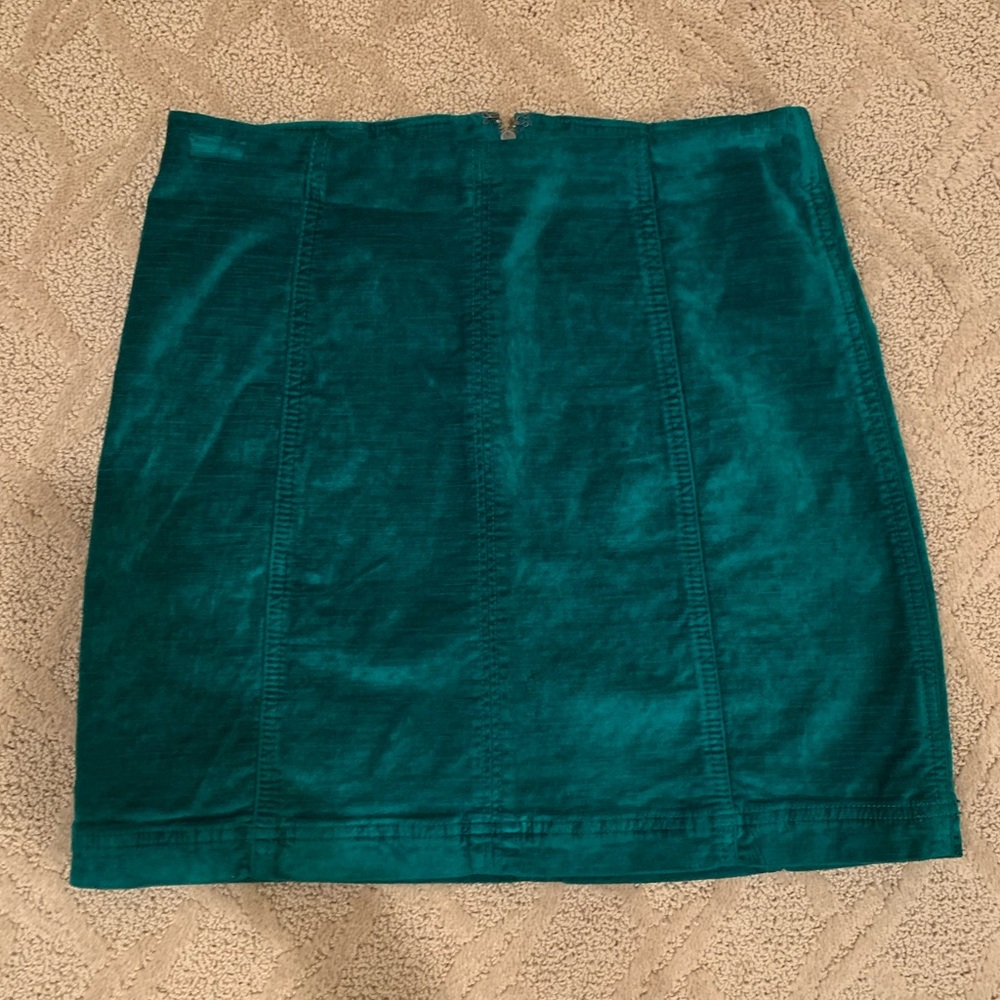 Green Free People Skirt